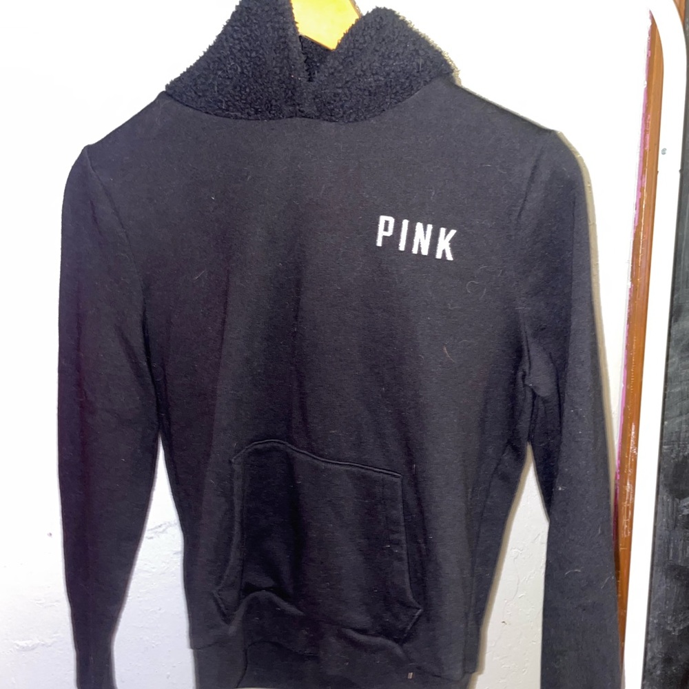 VS PINK BLACK JACKET